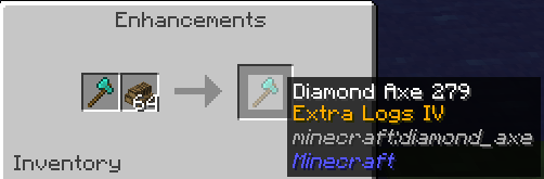Example Usage of the Enhancement Table