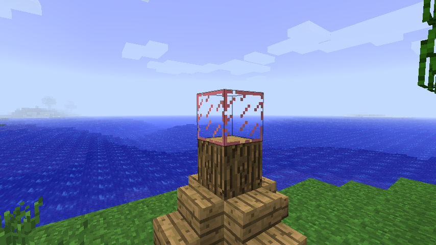 Nether Glass in Minecraft