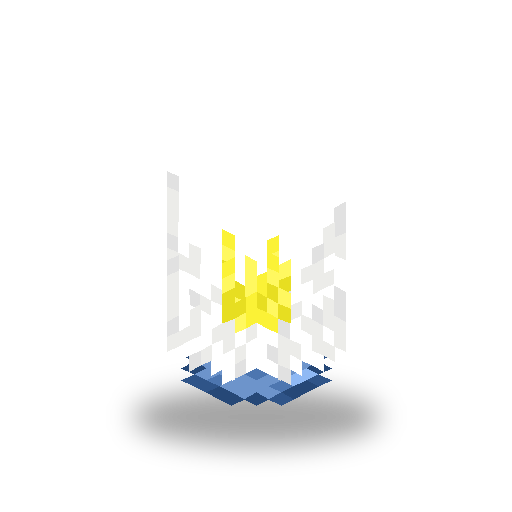 Rendered Lily of the Lake model