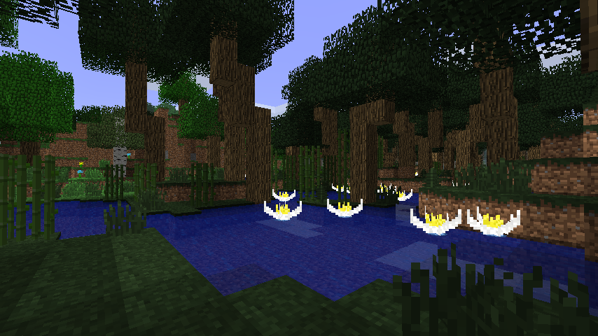 A reworked Swampland biome